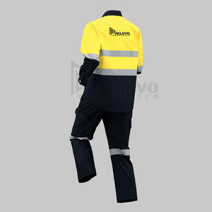 Combinaison de sécurité pour hommes de qualité supérieure, design unique, dernier style, vêtements de protection, combinaison de sécurité à vendre, respirante et à séchage rapide, personnalisable - Product Image 2