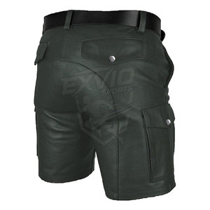 Design Your Own Logo Men Leather <b>shorts</b> Quick Dry Breathable Men Leather <b>shorts</b> Best Selling Cheap Price Men Leather <b>shorts</b> - Product Image 4