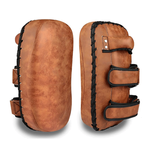 Protège-tibias légers antidérapants en cuir PU pour hommes, pour entraînement MMA, Taekwondo et grappling - Product Image 5