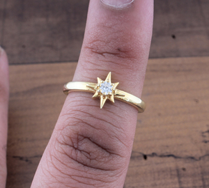 Luxury Gold Plated 925 Sterling Silver Cubic Zirconia <b>Ring</b> AAAA <b>CZ</b> Diamond Engagement Wedding Band Women Jewelry Wholesale - Product Image 6