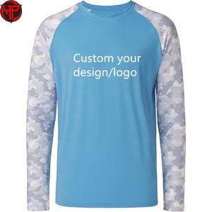 Camiseta de Pesca con Capucha Personalizada, Protección Solar Anti-UV, Sublimación, Secado Rápido, Jersey con Capucha, Camiseta de Manga Larga para Hombre - Product Image 1