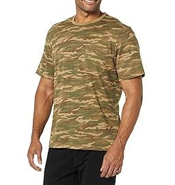 T-shirt de chasse et de camping pour homme, manches longues, imprimé uni, 100 % coton, motif camouflage Bottomland, t-shirts tactiques pour homme - Product Image 5