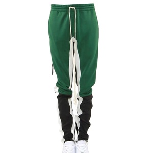 Winter Striped Track Pants Casual Drawstring <b>Men</b> <b>Cargo</b> <b>Jogger</b> Pants - Product Image 1