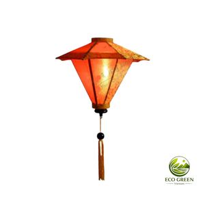 Linternas de Seda de Hoi An de 35 cm, Colores Variados, Lámparas Decorativas de Bambú Personalizadas para Decoración - Product Image 3