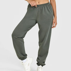 Pantalones Anchos Holgados con Pliegues para Mujer, Pantalones Casuales Cómodos de Moda Urbana, Ropa Deportiva Moderna para Mujer - Product Image 1