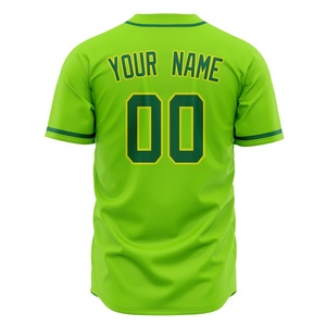 Camiseta de Béisbol de Moda, Ropa Deportiva de Alto Rendimiento, Logotipo Personalizado, Nombre y Número, Pedido al por Mayor de Fábrica - Product Image 4