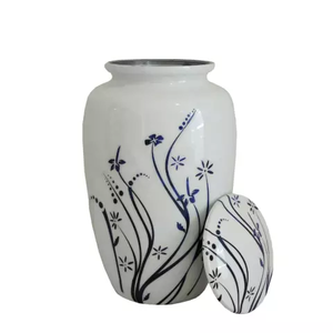 Urna Funeraria de Aluminio en Oferta, con Acabado Verde, para Cenizas Humanas, Artículos Funerarios, Urnas para Cremación de Adultos - Product Image 4