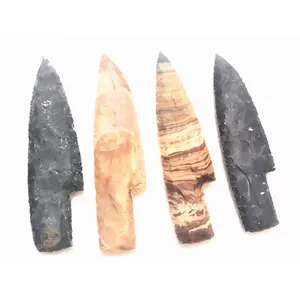 Arrowhead Knives For Sale Jasper Arrowheads 7 inch Wholesale Crystal Crafts Natural Stones Jade Reiki Rocks Arrowhead Knives