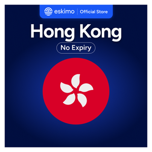 Eskimo Travel ESIM S-HK-01 (No Physical SIM Required) World's First Hong Kong Data 1GB No Data Expiry Top Seller Hotspot - Product Image 1