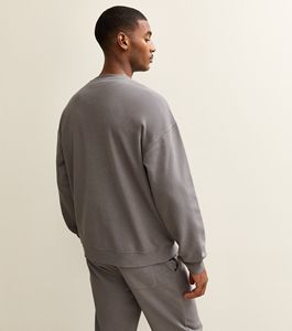 Fabricante de Ropa, Sudaderas Personalizadas al por Mayor, Sudaderas de Cuello Redondo para Hombre, Mezcla de Algodón de 350 g/m² - Product Image 4