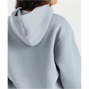 Sudaderas con Capucha para Mujer al por Mayor, Transpirables, Último Estilo, Color Sólido, Personalizadas con Bolsillos y Logotipo - Product Image 4
