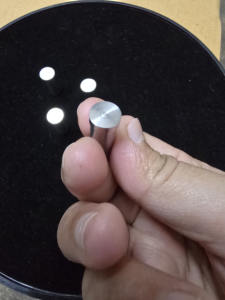 Pasador cilíndrico de latón de alta precisión, pasador roscado mecanizado por CNC con capacidad de perforación - Product Image 3