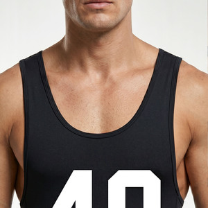 100% Polyester Wrestling Singlet Men's Sublimated Wrestling Jersey Custom Name and Number Men <b>Compression</b> Sleeveless Singlet - Product Image 3