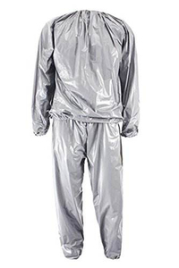 Fournisseur de combinaisons de sauna pour la remise en forme et la perte de poids, combinaison de sauna deux pièces en gros, vêtements de sport, combinaison de sauna de qualité export - Product Image 6