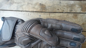 Gants de moto en cuir véritable de qualité supérieure, couleur marron, nouveau design, vente en gros, Allemagne, Keven Impex KI-004, antidérapants - Product Image 5