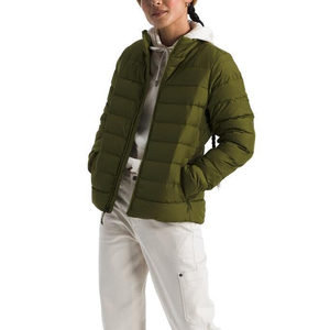 Chaquetas acolchadas transpirables para mujer de marca privada al por mayor, último modelo de chaqueta acolchada ligera para damas - Product Image 1