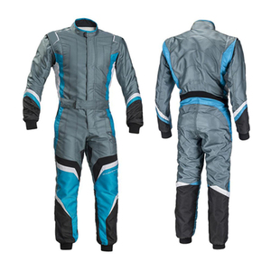 Combinaisons de karting pour garçons, dernier design, couleur noire, en Cardura, de haute qualité, fabriquées au Pakistan, combinaison de karting à vendre - Product Image 1