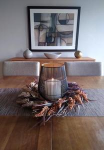 Support de bougie chauffe-plat en fil métallique tendance, porte-bougie votif en fil de métal, pour un éclat chaleureux et charmant dans les espaces modernes de la maison au quotidien - Product Image 3