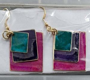 Pendientes de Moda para Mujer, Joyería de Latón con Acabado Patinado, Disponibles a Precio de Mayoreo desde India, GC-ER-480, Ideales para Regalo - Product Image 1