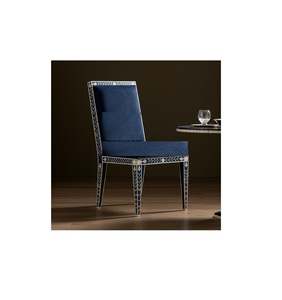 Handmade Bone Inlay Resin <b>Chair</b> Featuring Elegant Floral Design Premium <b>Accent</b> Furniture For <b>Living</b> Spaces - Product Image 4