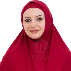 Hijab décontracté à coupe ample, texture douce, pour usage prolongé - Product Image 6
