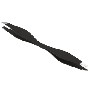 Pince à épiler 2-en-1 à double extrémité - Pointes précises et courbées pour extensions de cils professionnelles et nail art - Product Image 2