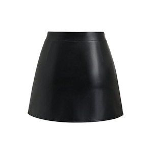 Faldas Vintage de Poliéster 2026 para Mujer, Mini Falda Sexy en Línea A, Corte Ajustado Personalizado, Abertura Lateral, Secado Rápido - Product Image 2