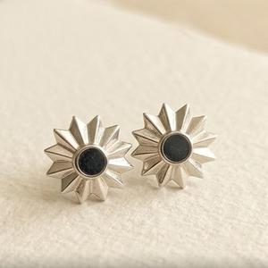 DIVYORO MORNING STAR <b>SILVER</b> <b>STUDS</b> EARRING - Product Image 2