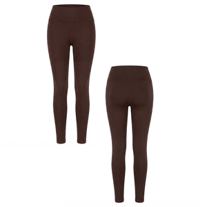 Leggings pour femmes, très demandés, couleur unie, 100% polyester, faible quantité minimum de commande. - Product Image 6