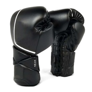 Guantes de Boxeo de Cuero Metálico Brillante de Primera Calidad, Guantes para Competencias, Guantes de Sparring con Logotipo Personalizado - Product Image 1