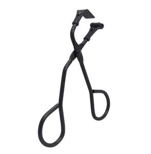 Recourbe-cils avec coussinets de rechange, sans pincement, en acier inoxydable, pour tous types de cils, argent, noir mat et or rose - Product Image 4