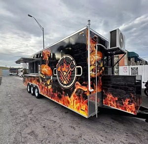 Fire <b>Grilled</b> <b>Bbq</b> Food Truck Designed For Professional Cooking Service And Memorable Customer Experiences - Product Image 4