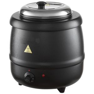 Scaldavivande Elettrico Commerciale 10QT in Acciaio Inox 304 con Pentola Interna Rimovibile, Attrezzatura per Mantenere Caldo 95~176°C - Product Image 1