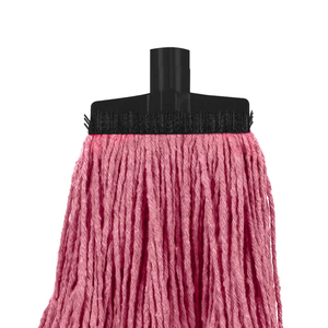 Más Vendido: Cabezales de Mopa Kentucky de Algodón Multicolor con Banda Superior de Madera, Sistema de Limpieza de Suelos con Autoescurridor y Diseño Enlazado - Product Image 4