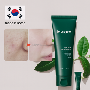 K Beauty a base di erbe Cica tè verde catechina maschera di argilla coreana per la cura della pelle lavare via il pacchetto di pori per la pelle luminosa - Product Image 1