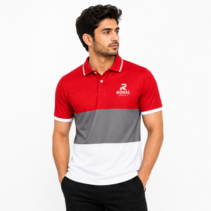 Polo pour homme tendance été, couleur unie, manches courtes, de haute qualité, séchage rapide, polos de créateur pour homme - Product Image 3