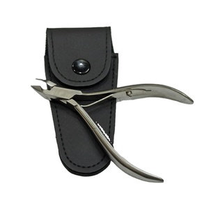 Pinces à ongles en acier inoxydable avec ressort/cuticules complètes, pinces à ongles, coupe-ongles en acier inoxydable, manucure et pédicure - Product Image 1