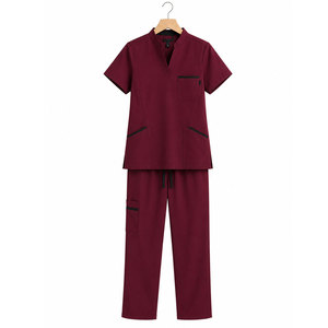 Reliable Women Healthcare Uniform Soft Breathable <b>Scrub</b> <b>Set</b> For Nurses Doctors Medical Clinics And Laboratories - Product Image 1