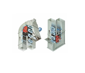Elevador de cangilones de alta resistencia diseñado para el manejo continuo de materiales a alta capacidad en fábricas, almacenes y líneas de producción - Product Image 3