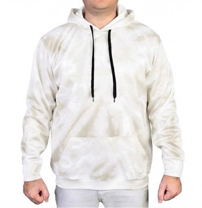 Sweat-shirt à capuche tie-dye pour homme, coupe classique, en coton French Terry, pull décontracté avec poche, vêtement d'automne - Product Image 3