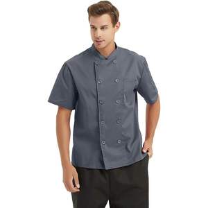 2025เสื้อโค้ทเชฟตามสั่งแขนยาว3แพ็กสำหรับร้านอาหารโรงแรม - Product Image 3