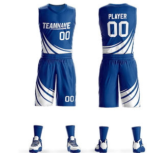 Conjunto de Uniforme de Baloncesto Sublimado Personalizado, Cuello en V, Sin Mangas, Blanco, Rojo, Negro, Secado Rápido, Unisex, Ropa Deportiva para Adultos - Product Image 6