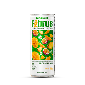 Refresco Funcional de 355 ml de Tu Marca, con Jugo de Frutas Tropicales, Fábrica en Vietnam, Precio al por Mayor, Etiqueta Personalizable, Superventas - Product Image 1