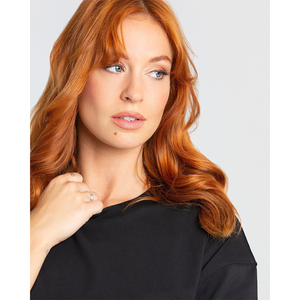 New Design Women <b>Black</b> O-Neck Short Sleeve Loose Women <b>Summer</b> Wear Fit Cotton Solid Color Casual Daily Wear <b>Top</b> Women <b>Summer</b> - Product Image 6