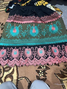 Jupes pour femmes polynésiennes grandes tailles en polyester respirant, écologiques, brodées, traditionnelles, décontractées pour l'été, couleur et logo personnalisés - Product Image 3