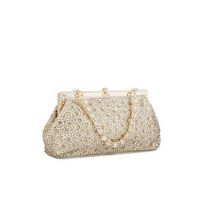 กระเป๋าคลัตช์ P24195ราตรีสีทองแฟนซี - Product Image 2