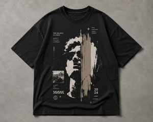 Camiseta Casual Estampada para Hombre, 100% Algodón, Manga Corta, Cuello Redondo, Corte Regular, Tejido Jersey Transpirable, Diseño Frontal con Estampado Digital - Product Image 2