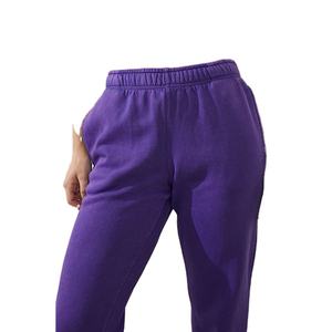 Pantalones Jogger de Algodón Felpa Personalizados al por Mayor, de Moda, Ajustados, con Bolsillos Laterales, Diseño Casual para Mujer - Product Image 4