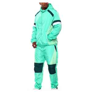 Vêtements de sport décontractés pour hommes, ensemble sportif avec sweat à capuche zippé, impression personnalisée OEM, vêtements d'entraînement et de course pour hommes, coupe-vent, survêtement - Product Image 6