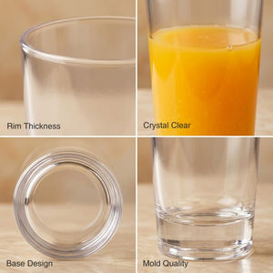 [Holar] Vasos de Plástico Irrompibles de 13oz Hechos en Taiwán para Bares, Restaurantes y Piscinas - Product Image 4